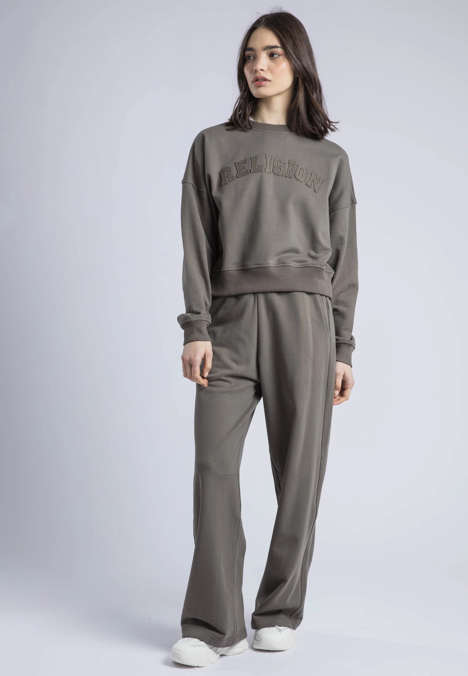 APPLIQUE BATWING SWEAT BRINDLE 4 APPLIQUE BATWING SWEAT BRINDLE - Image 2