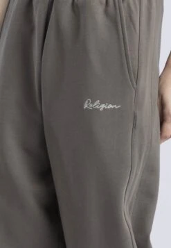EMBROIDERY RELAXED SWEATPANTS BRINDLE -Religion Clothing WCTREP99BRINDLE4