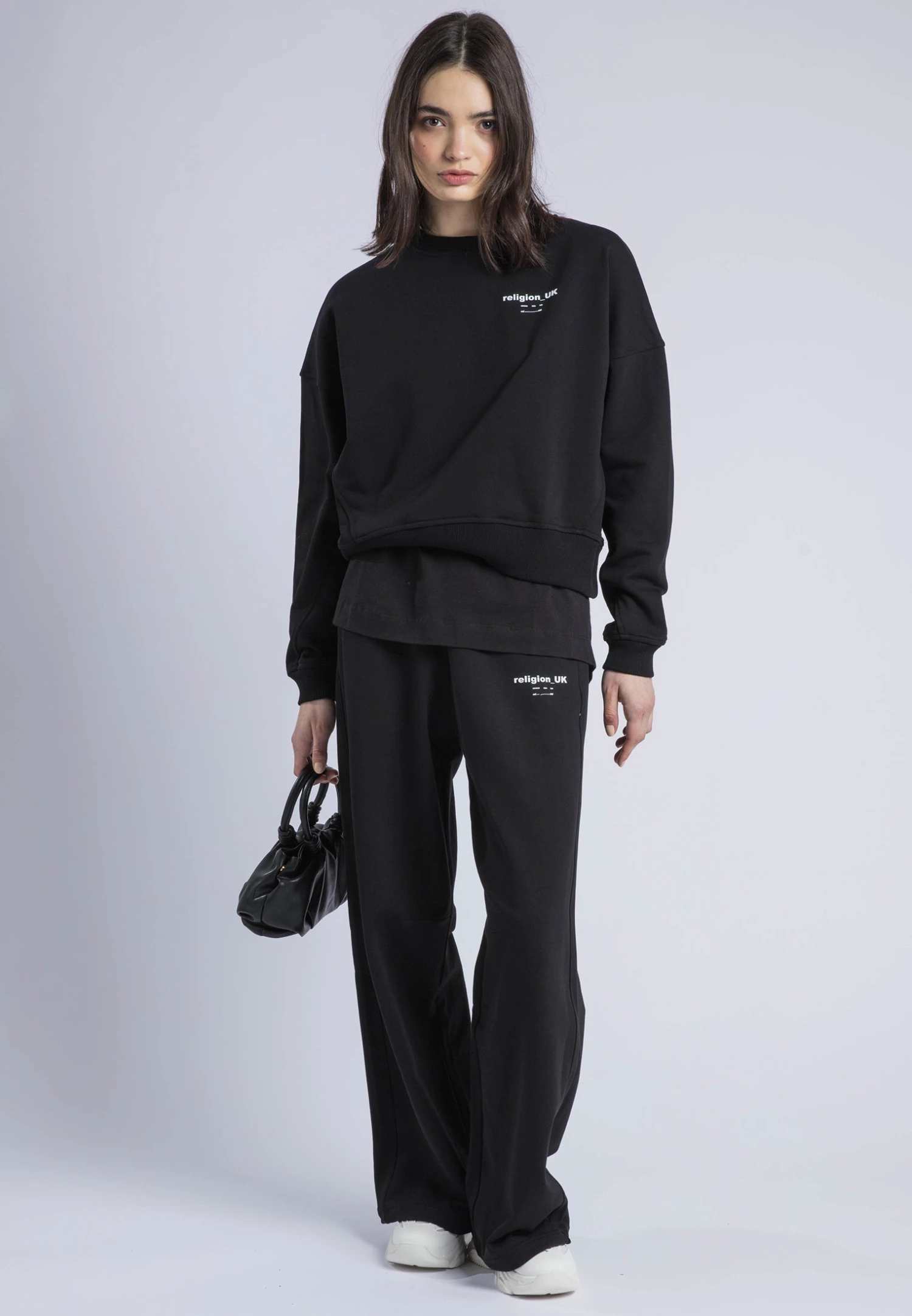 RELIGION UK RELAXED SWEATPANTS BLACK 8 RELIGION UK RELAXED SWEATPANTS BLACK - Image 6