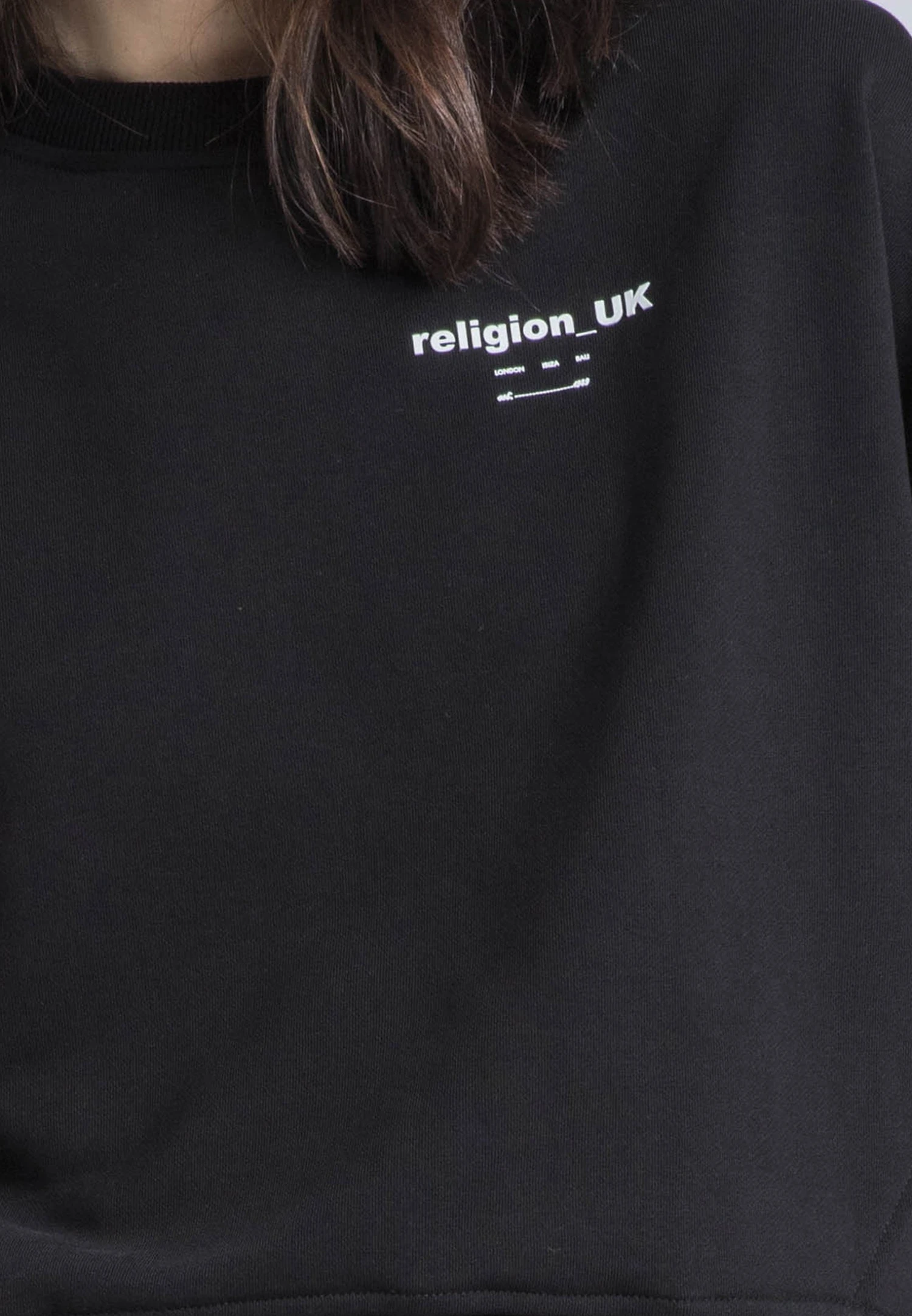 RELIGION UK BATWING SWEAT BLACK 7 RELIGION UK BATWING SWEAT BLACK - Image 5