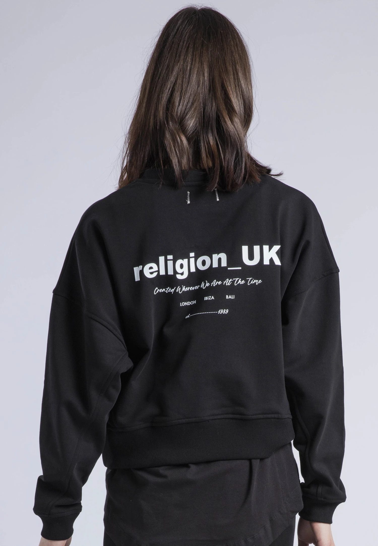 RELIGION UK BATWING SWEAT BLACK 4 RELIGION UK BATWING SWEAT BLACK - Image 2