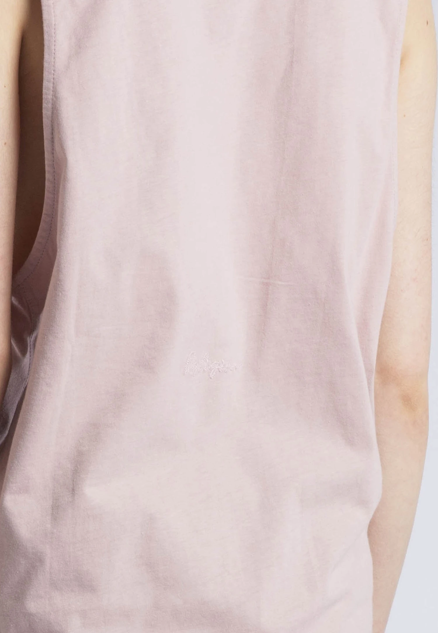 RELAXED BASIC VEST PALE MAUVE 5 RELAXED BASIC VEST PALE MAUVE - Image 3