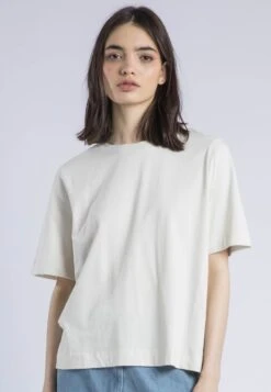 RELAXED BASIC T-SHIRT WHITE ONYX