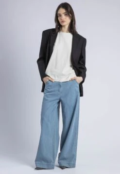 RELAXED BASIC T-SHIRT WHITE ONYX -Religion Clothing WCTRXT91 white onyx 2