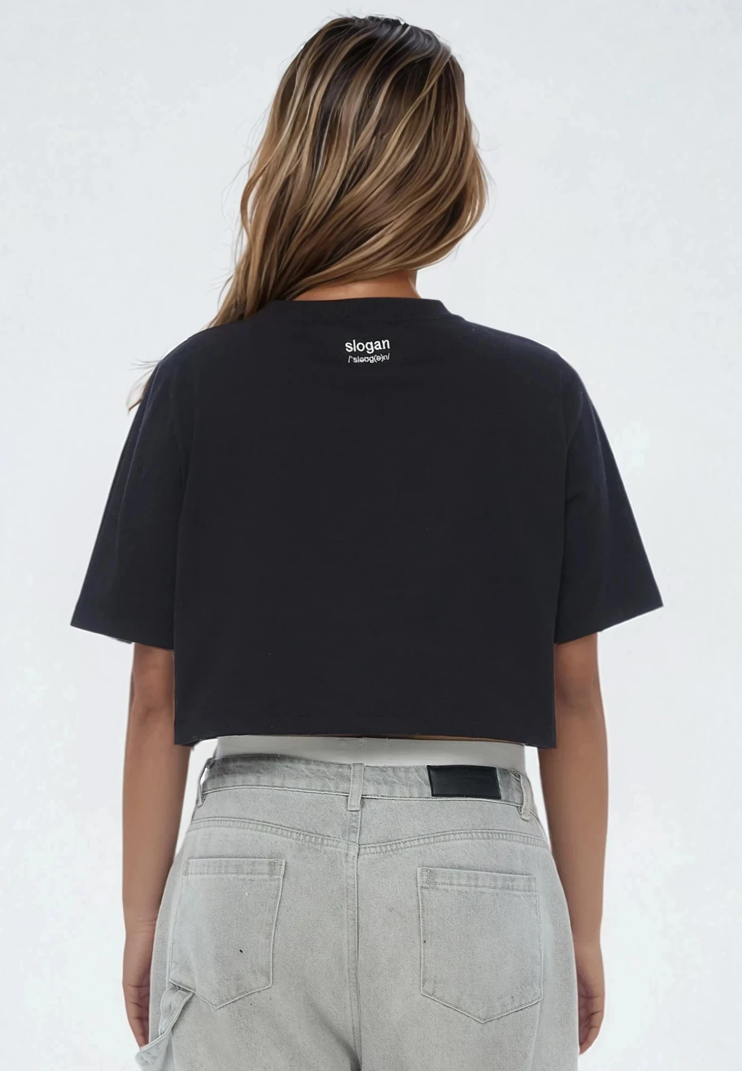 WHO GIVES A FUCK CROP TOP BLACK 6 WHO GIVES A FUCK CROP TOP BLACK - Image 4