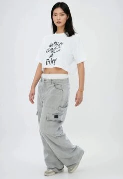 WHO GIVES A FUCK CROP TOP WHITE -Religion Clothing WHOGIVESAFUCK3