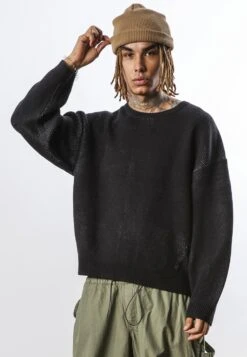 ANARCHY KNIT BLACK -Religion Clothing x2