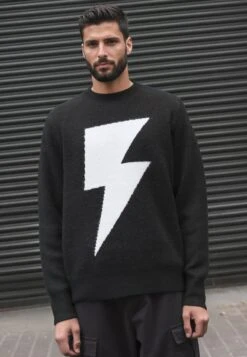LIGHTNING KNIT BLACK -Religion Clothing xx 0020 Layer 2